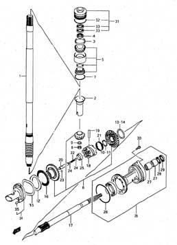 Pièces Détachées Hors bord et accessoires Suzuki Marine ... suzuki dt 55 wiring diagram 